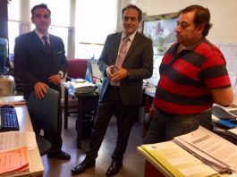 García Castiella recorrió dependencias del Ministerio Público de la Defensa