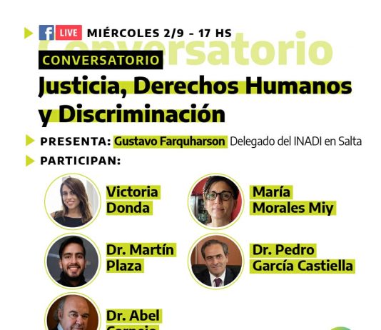 Conversatorio: “Justicia, Derechos Humanos y Discriminación”