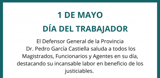 1 DE MAYO: DÍA DEL TRABAJADOR