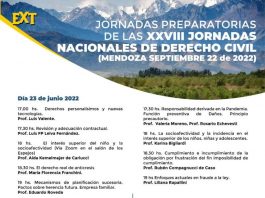 Jornadas Preparatorias de las XXVIII Jornadas Nacionales de Derecho Civil