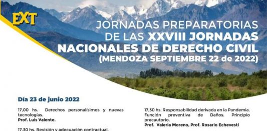 Jornadas Preparatorias de las XXVIII Jornadas Nacionales de Derecho Civil