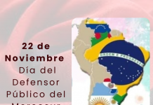 Esta fecha fue establecida por la Reunión Especializada de Defensores Públicos Oficiales del Mercosur (REDPO) en el año 2007, en conmemoración a la firma de la Convención Americana de Derechos Humanos el 22 de noviembre de 1969 en San José, Costa Rica. El día representa un homenaje a la labor de los defensores públicos en toda la región del Mercosur, cuyo rol es fundamental en la protección de los derechos y garantías de las personas, especialmente de aquellas en situaciones de vulnerabilidad y desprotección.