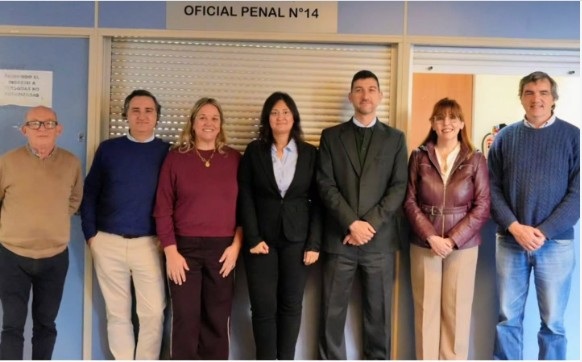 Equipo de la Defensoría Oficial Penal Nº 14